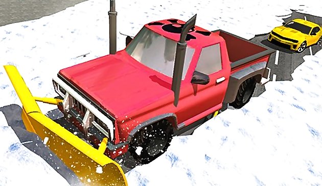Kar Sıyırıcı Jeep Simülatörü 3D