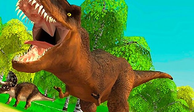ไดโนเสาร์ล่าสัตว์ Dino โจมตี 3D