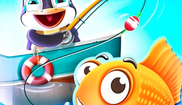 Пингвин глубоководная рыбалка