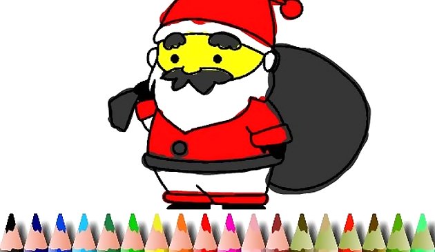 Bts Santa Claus Tô màu