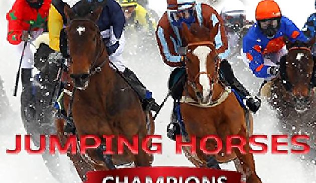 Прыгающие лошади чемпионы