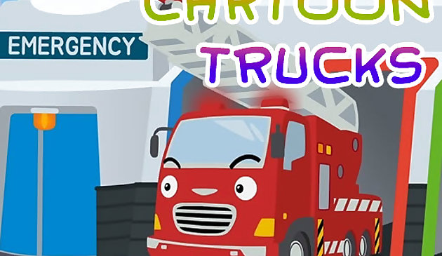 Cartoon Trucks Puzzle