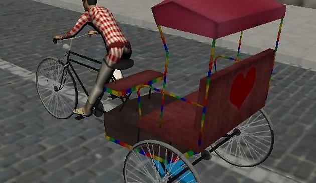 Водитель рикша