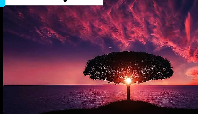 Захватывающий дух закат пазл