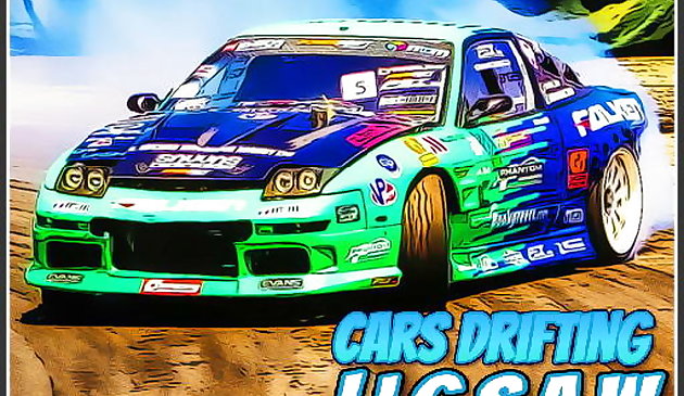 Дрифтующие автомобили пазл