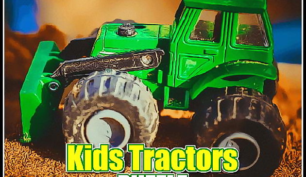 Kinder Traktoren Puzzle