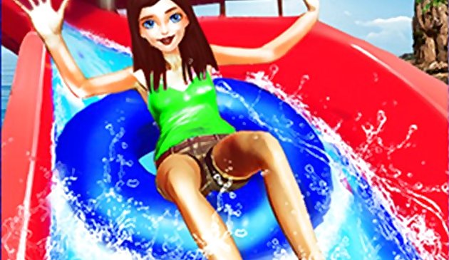 Водный парк супер горка