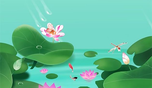 Цветы лотоса слайд