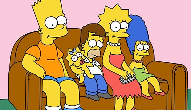 Симпсоны пазл