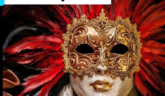 Золотая маска пазл