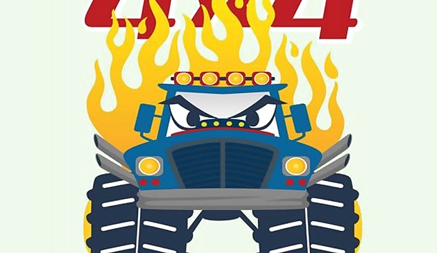 Монстр грузовики страницы раскраски