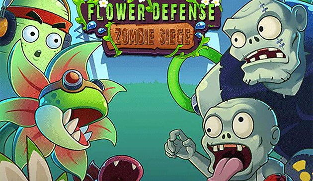 Blumenverteidigung - Zombie-Belagerung