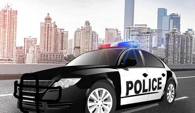 Драйв полицейского автомобиля