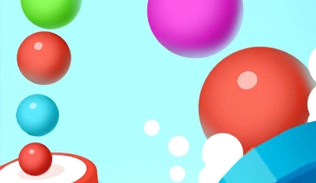 Наполнение цветными шарами