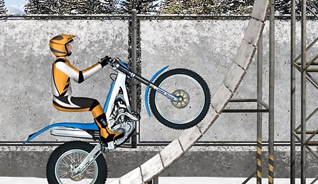 Испытание ледовой поездки