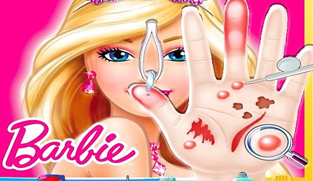 باربي اليد الطبيب: ألعاب ممتعة للفتيات على الانترنت