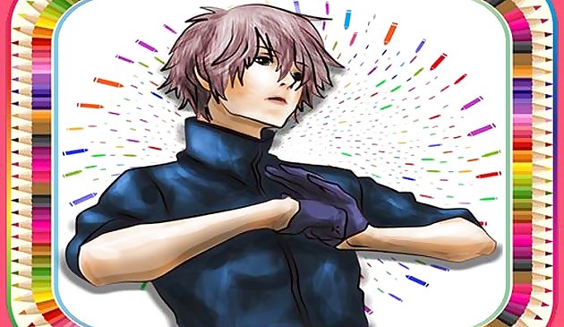 Книжка раскраска рисовать аниме и манга