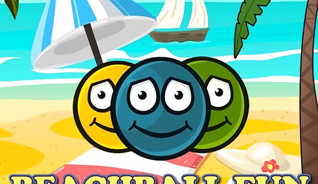 Веселье пляжного мяча