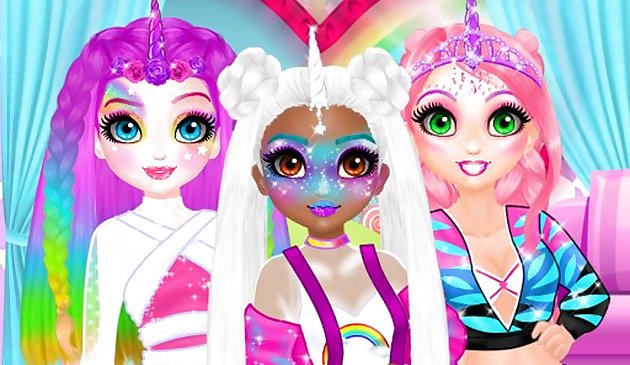 Мисс очарование: причёски единорога