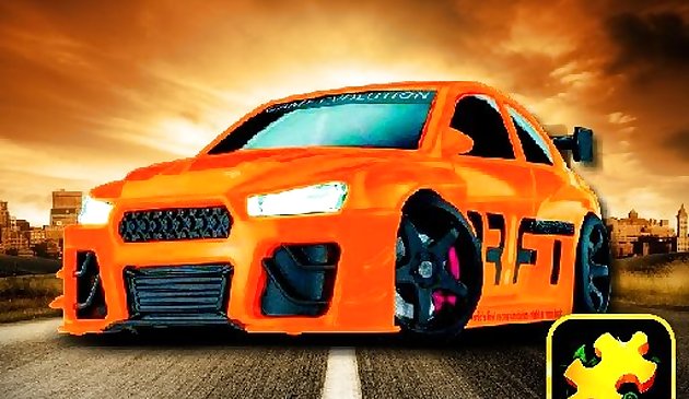 Гоночный зверь пазл