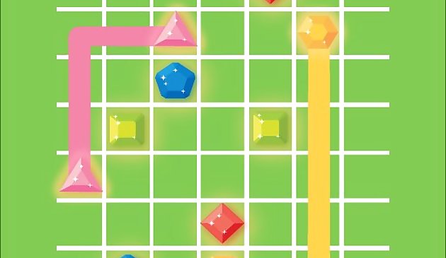 Соедините самоцветы