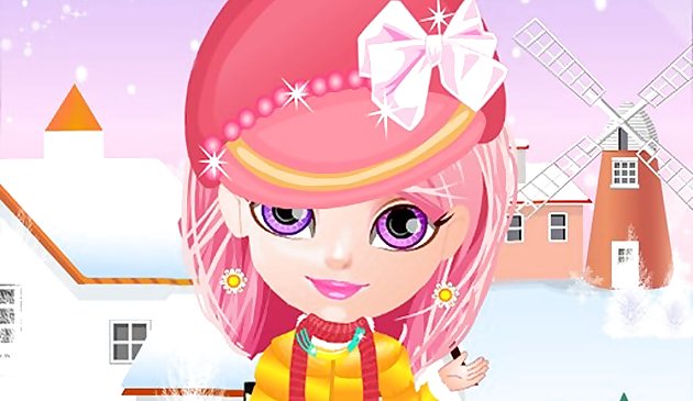 Малышка Хелен зимняя одевалка