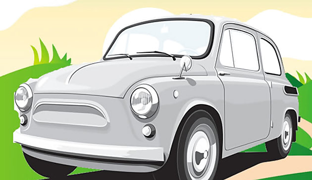 Винтажные немецкие автомобили пазл