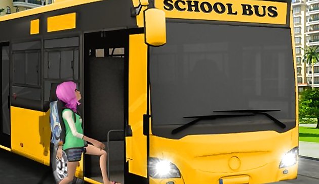 Mô phỏng tài xế xe buýt trường học thành phố