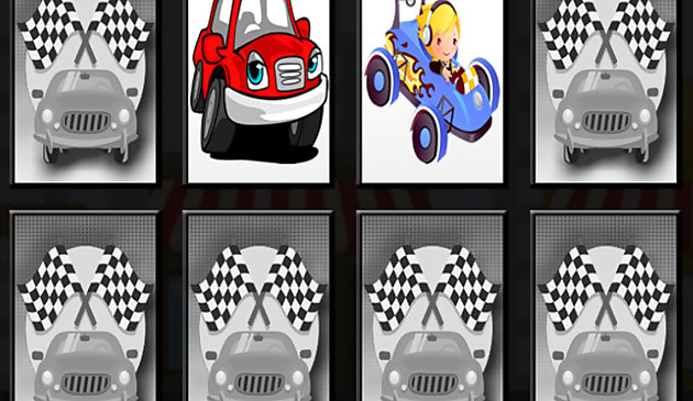 Гоночные автомобили - игра памяти