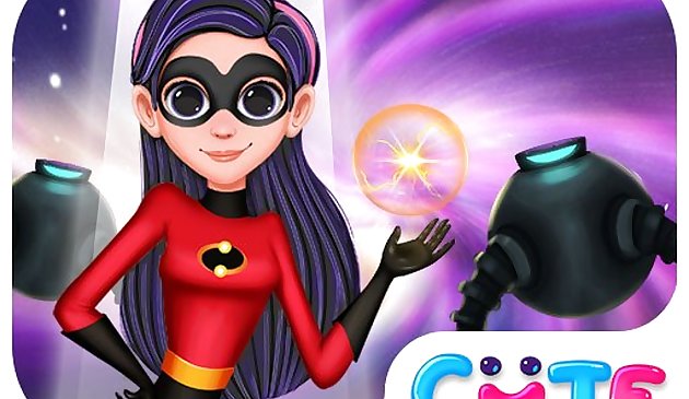 Модная съемка супергероя Вайолет