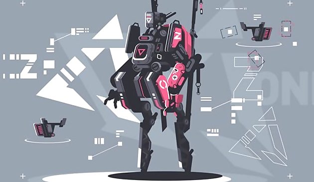 Пришелец робот воин скрытое