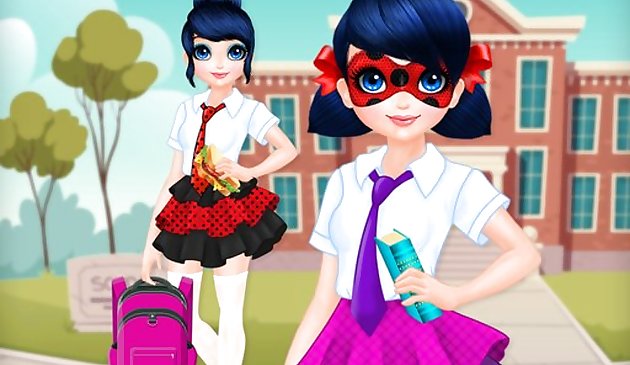 Леди Баг снова в школу