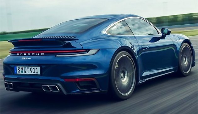 Порш 911 турбо слайд