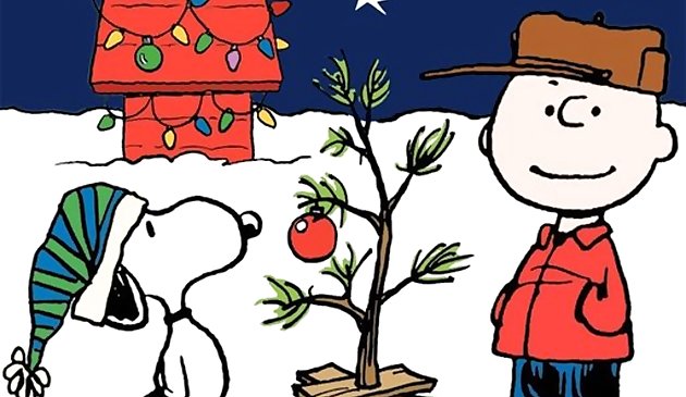 Rompecabezas de Navidad Snoopy