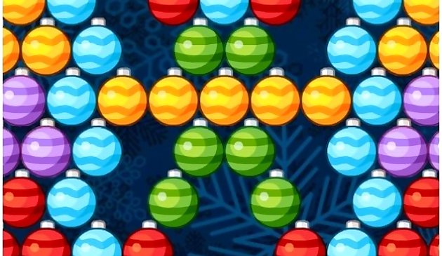 Рождественский пузырьковый шутер