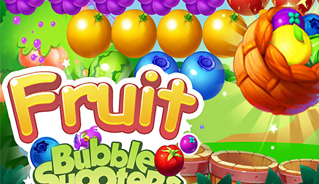 Tiradores de burbujas de frutas