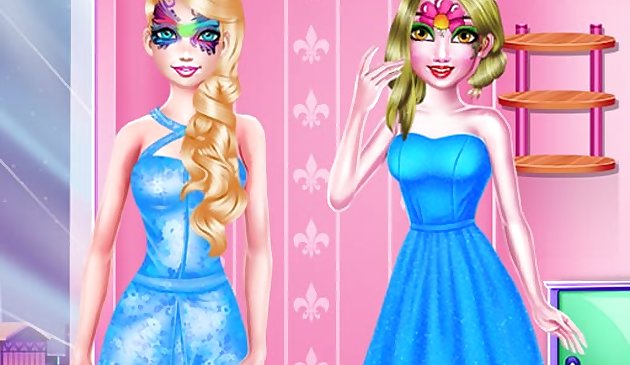 Фейс Арт лучших подруг