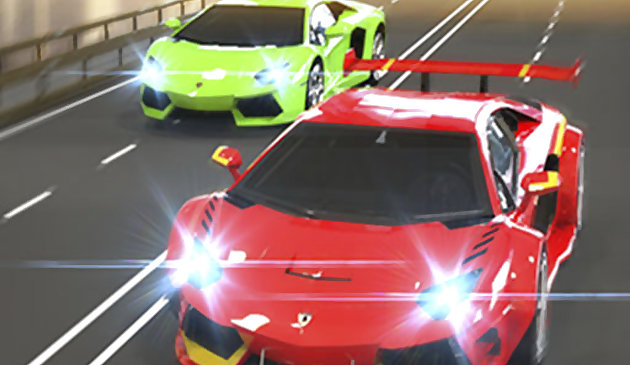 Гонка супер автомобиля