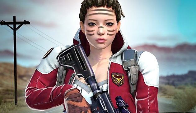 Девушка командо