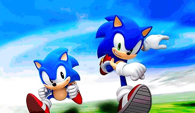 Соник коллекция пазлов