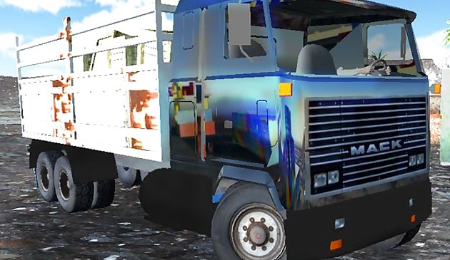 Внедорожный грузовик под дождём