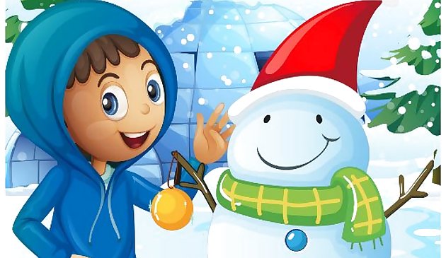 Рождественский пазл делюкс