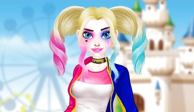 Харли Квинн готовится к ралли 1 апреля