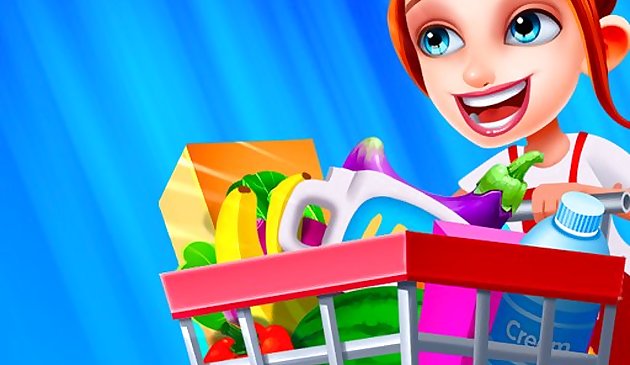 Супермаркет детская шопинг игра