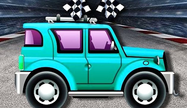 Гонка игрушечного автомобиля