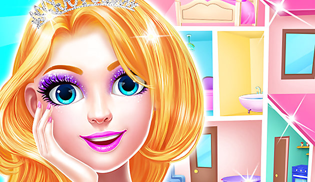 Украшение кукольного дома - дизайн дома