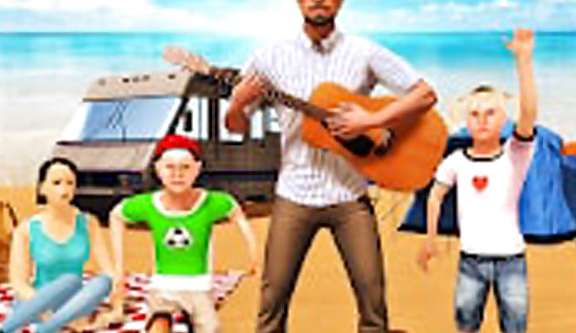 Автомобильное приключение кэмпинга