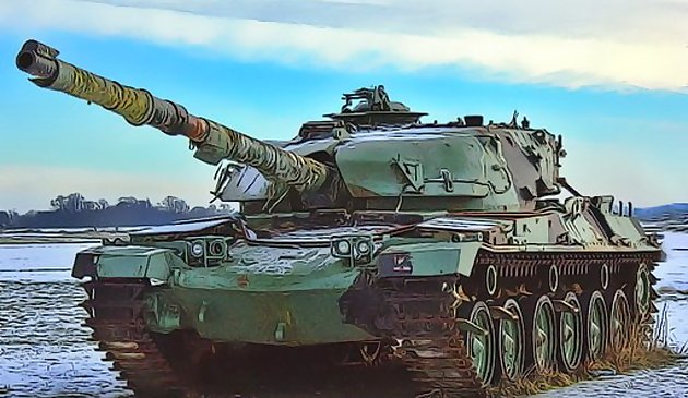 الدبابات العسكرية بانوراما