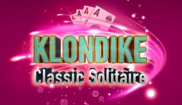 Clásico Klondike Solitaire Juego de cartas