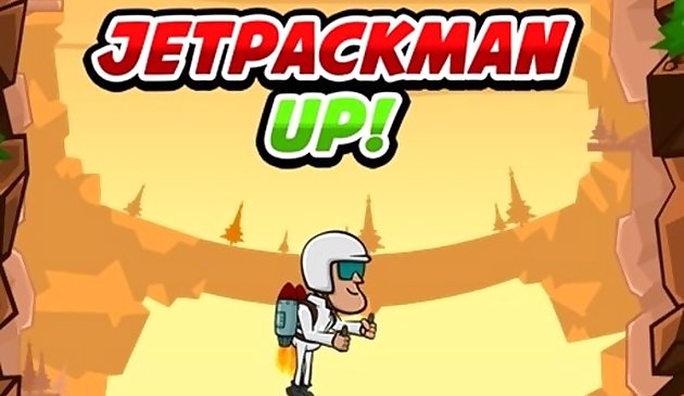 Человек-реактивный ранец вверх